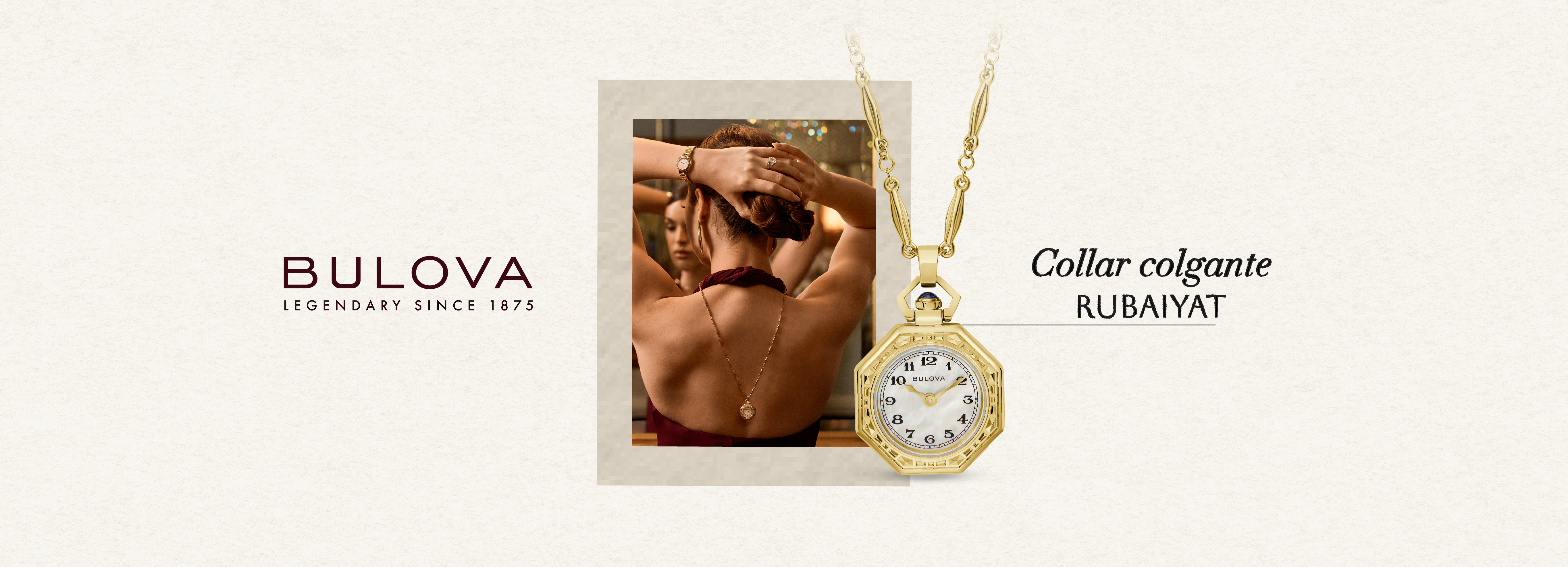 Banner Bulova Reloj