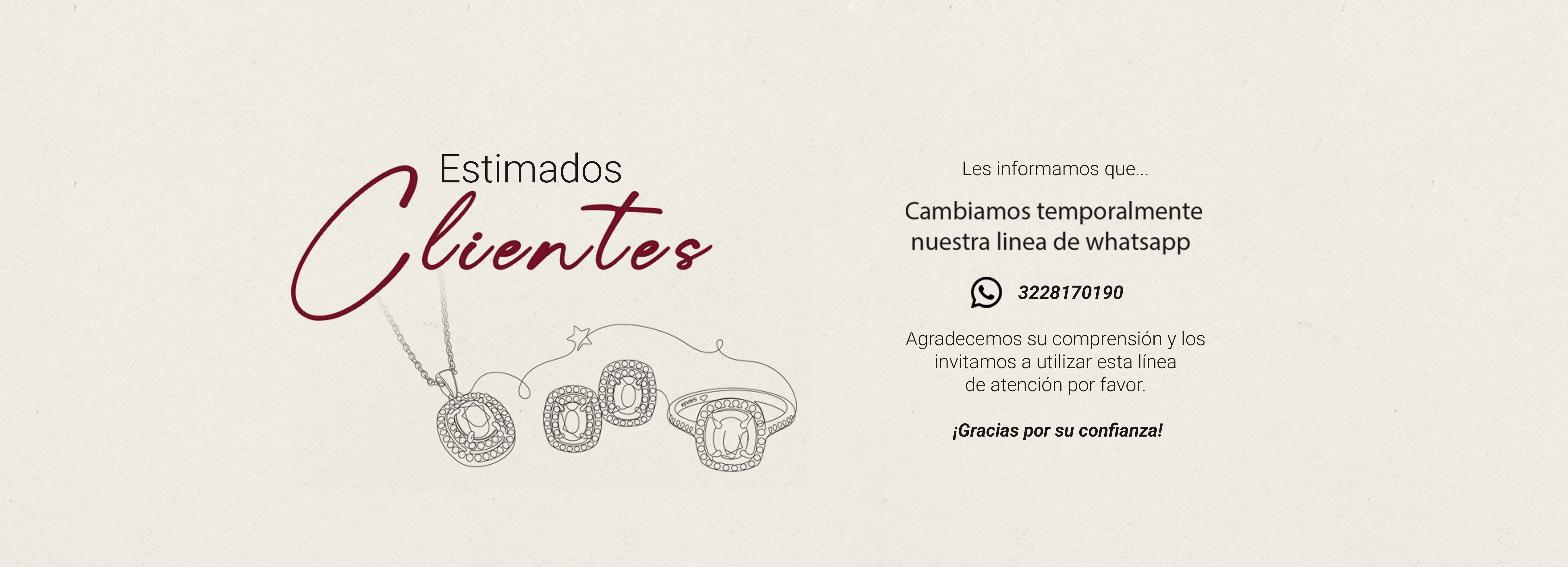Cambio temporal de linea de whatsapp