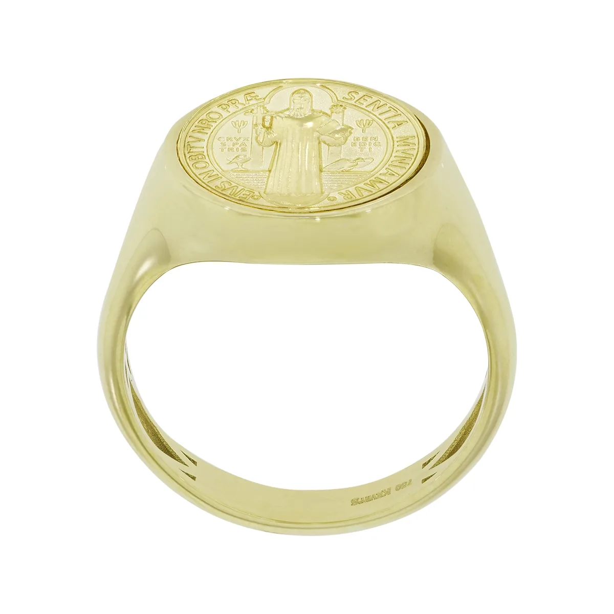 Anillo en oro amarillo de 18 Kilates
