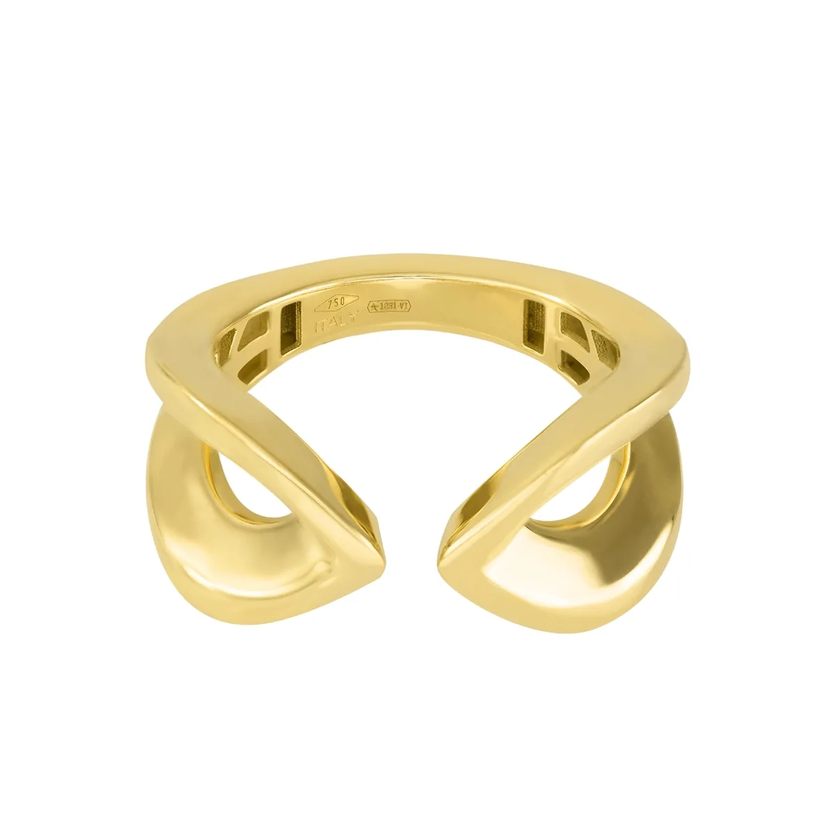 Anillo en oro amarillo de 18 Kilates