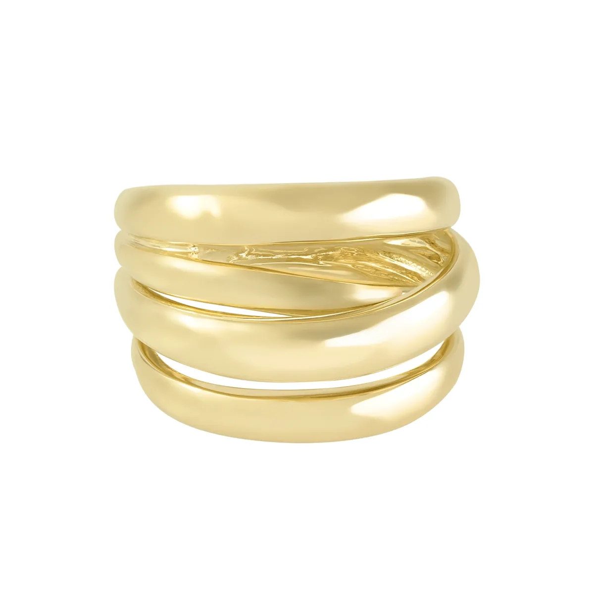 Anillo en oro amarillo de 18 Kilates