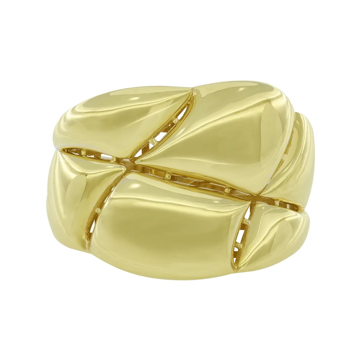 Anillo en oro amarillo de 18 Kilates