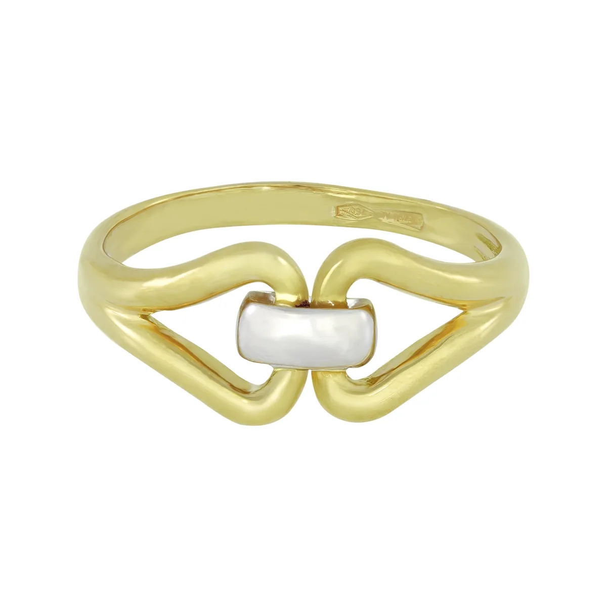 Anillo en oro amarillo de 18 Kilates