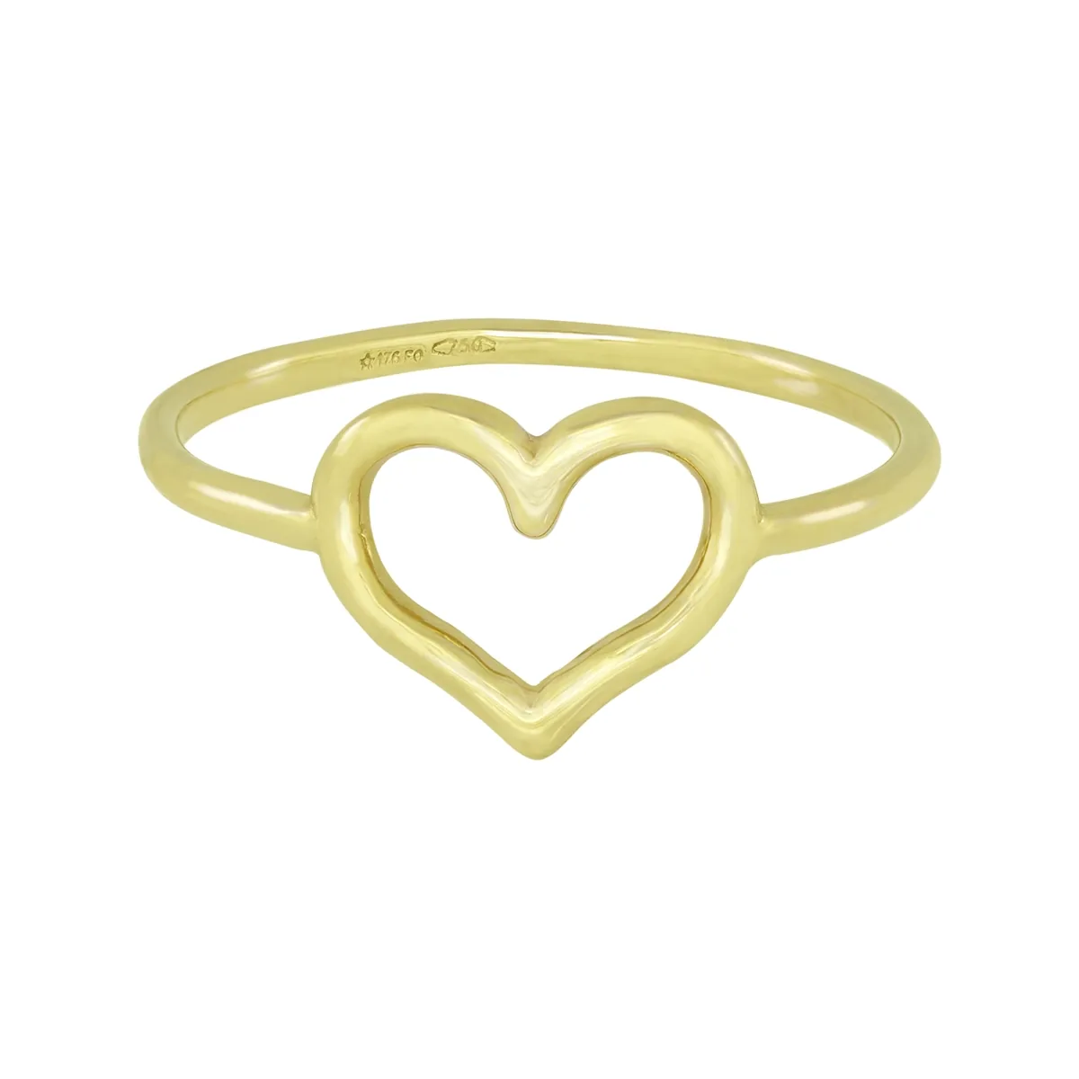 Anillo en oro amarillo de 18 Kilates