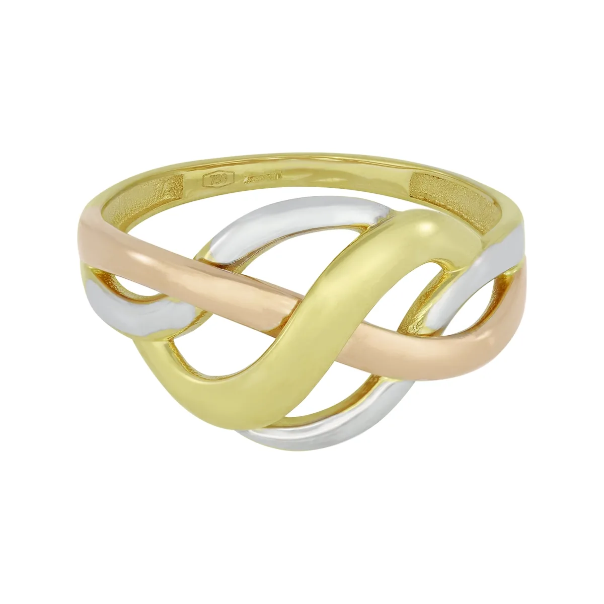 Anillo en oro amarillo de 18 Kilates