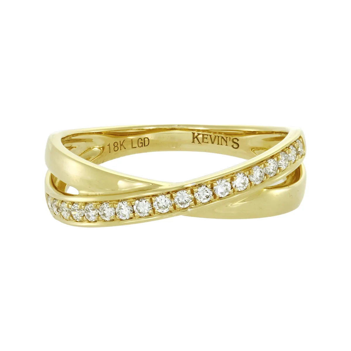 Anillo en oro amarillo de 18 Kilates, con diamante de laboratorio de 0.17 Ct