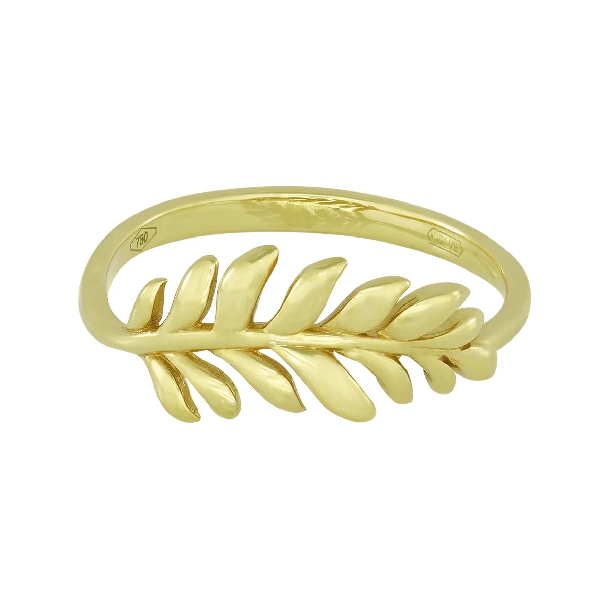 Anillo en oro amarillo de 18 Kilates