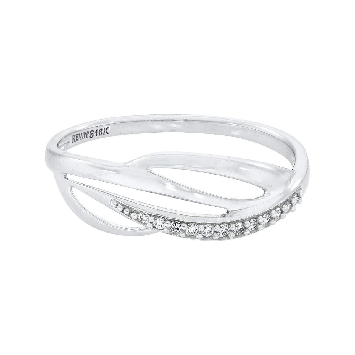 Anillo en oro amarillo de 18 Kilates, con diamantes de 0.06 Ct
