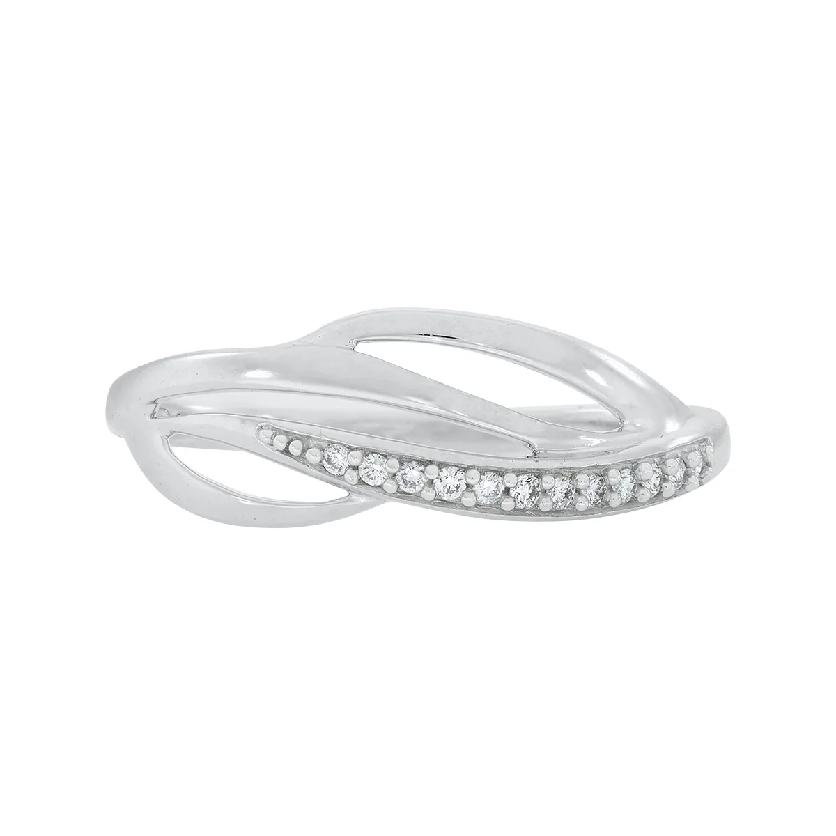 Anillo en oro amarillo de 18 Kilates, con diamantes de 0.06 Ct