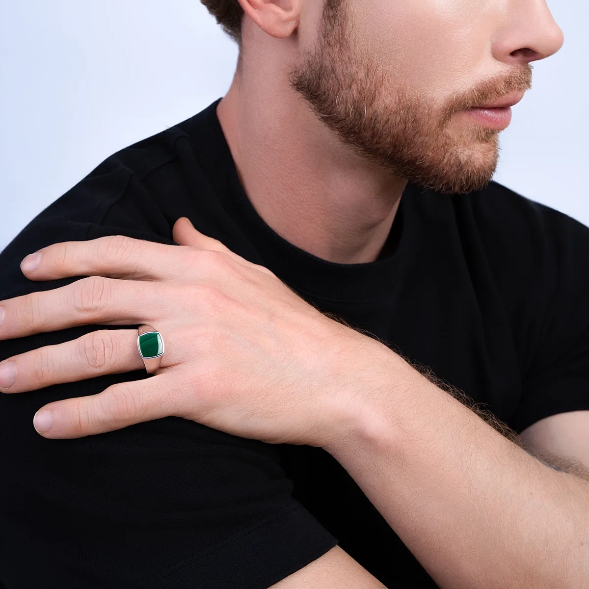 Anillo en plata Ley 925, con otra central, de la coleccion Sueños