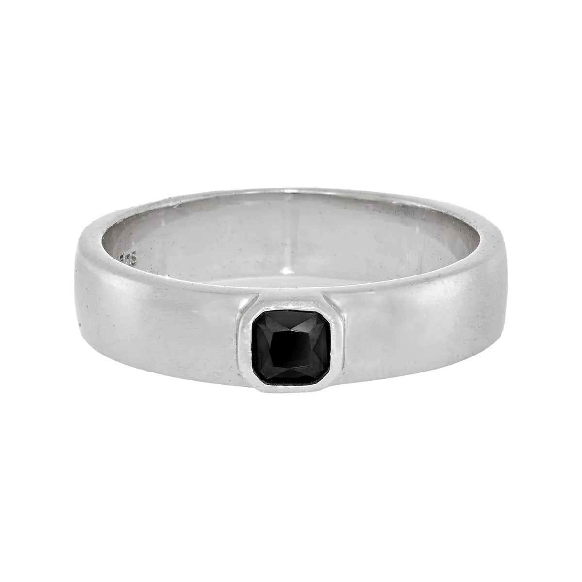 Anillo en plata Ley 925, con zircón col central, de la coleccion Sueños