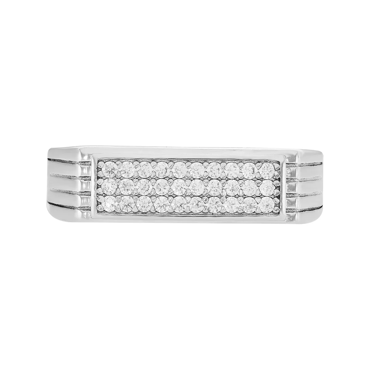 Anillo en plata Ley 925, con cristales, de la coleccion Sueños