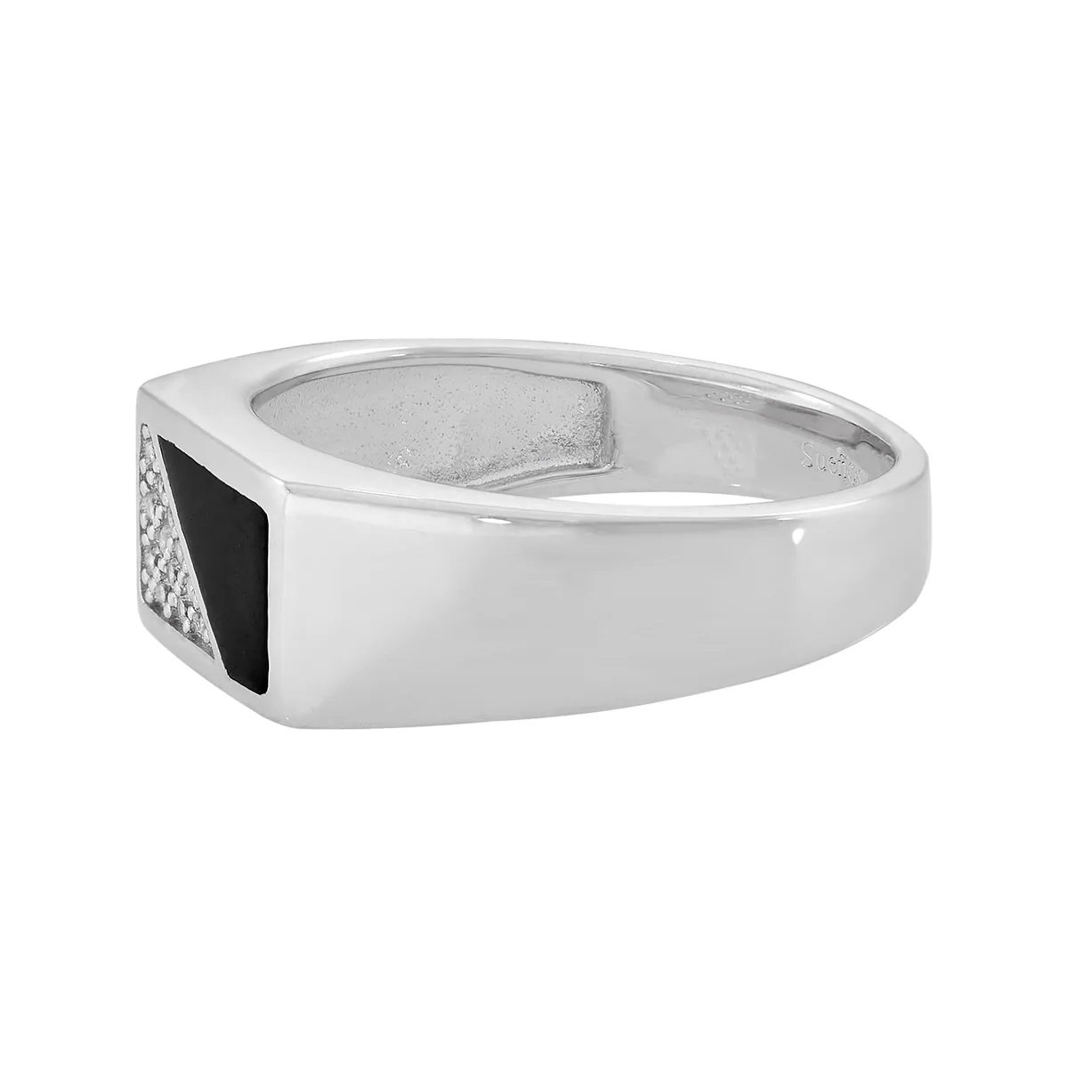 Anillo en plata Ley 925, con cristales, de la coleccion Sueños