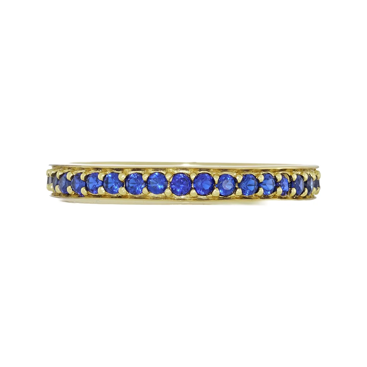 Anillo en plata Ley 925, con zircones, 2.50 mm. de ancho, de la coleccion Sueños