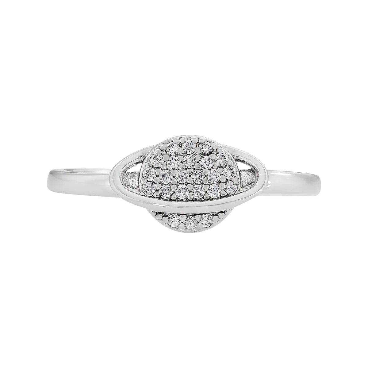 Anillo en plata Ley 925, con cristales, de la coleccion Sueños