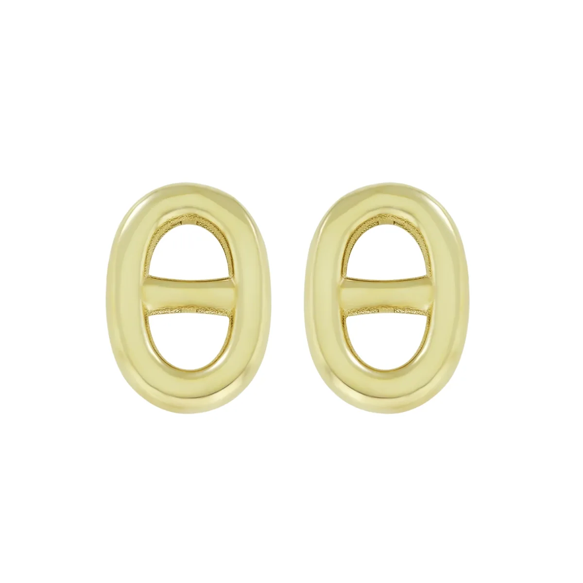 Aretes en oro amarillo de 18 Kilates