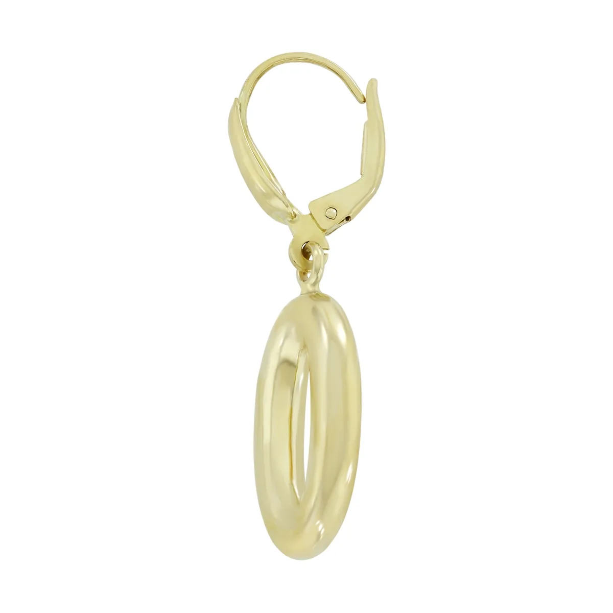 Aretes en oro amarillo de 18 Kilates, Figuras geométricas