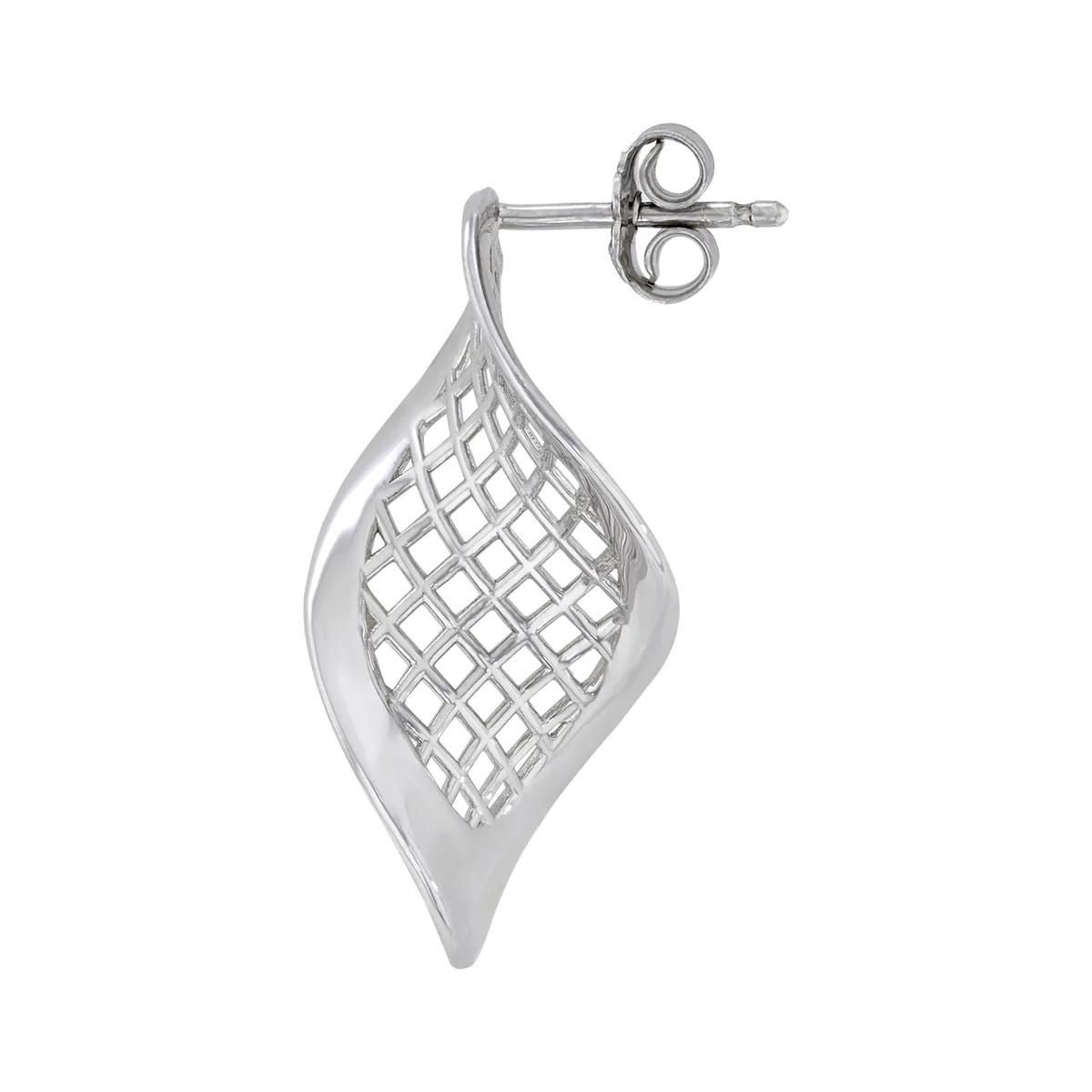 Aretes en plata Ley 925, Figuras geométricas, de la coleccion Sueños
