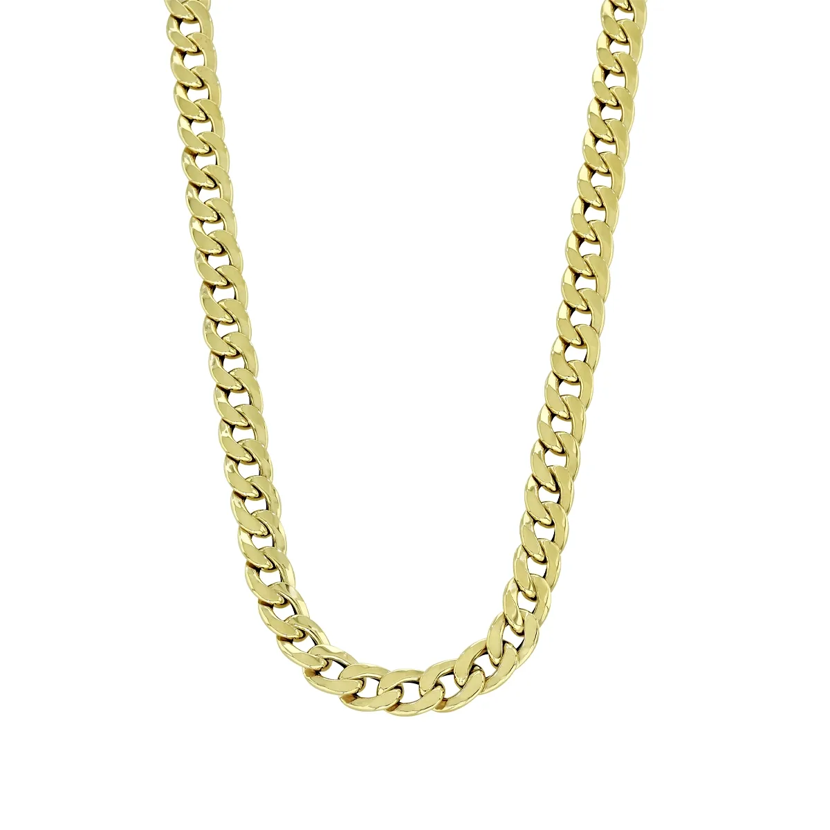 Cadena en oro amarillo de 18 Kilates, Grumette, 50 cm. de largo, 6.50 mm. de ancho