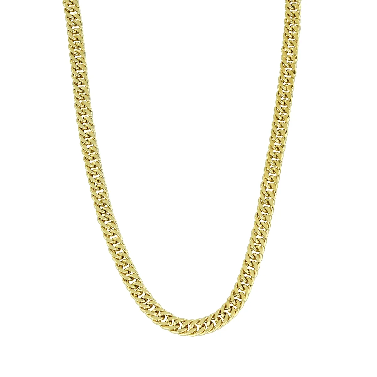 Cadena en oro amarillo de 18 Kilates, Grumette, 60 cm. de largo, 5 mm. de ancho