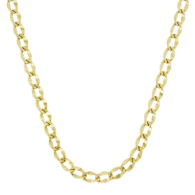 Cadena en oro amarillo de 18 Kilates, Grumette, 60 cm. de largo, 3.50 mm. de ancho