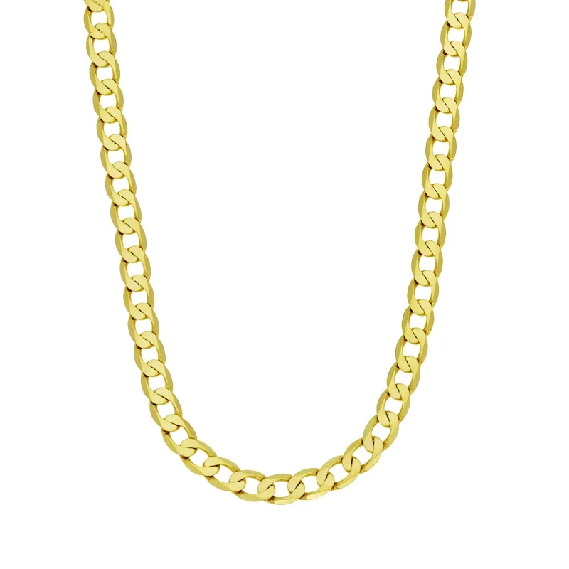 Cadena en oro amarillo de 18 Kilates, Grumette, 60 cm. de largo, 3 mm. de ancho