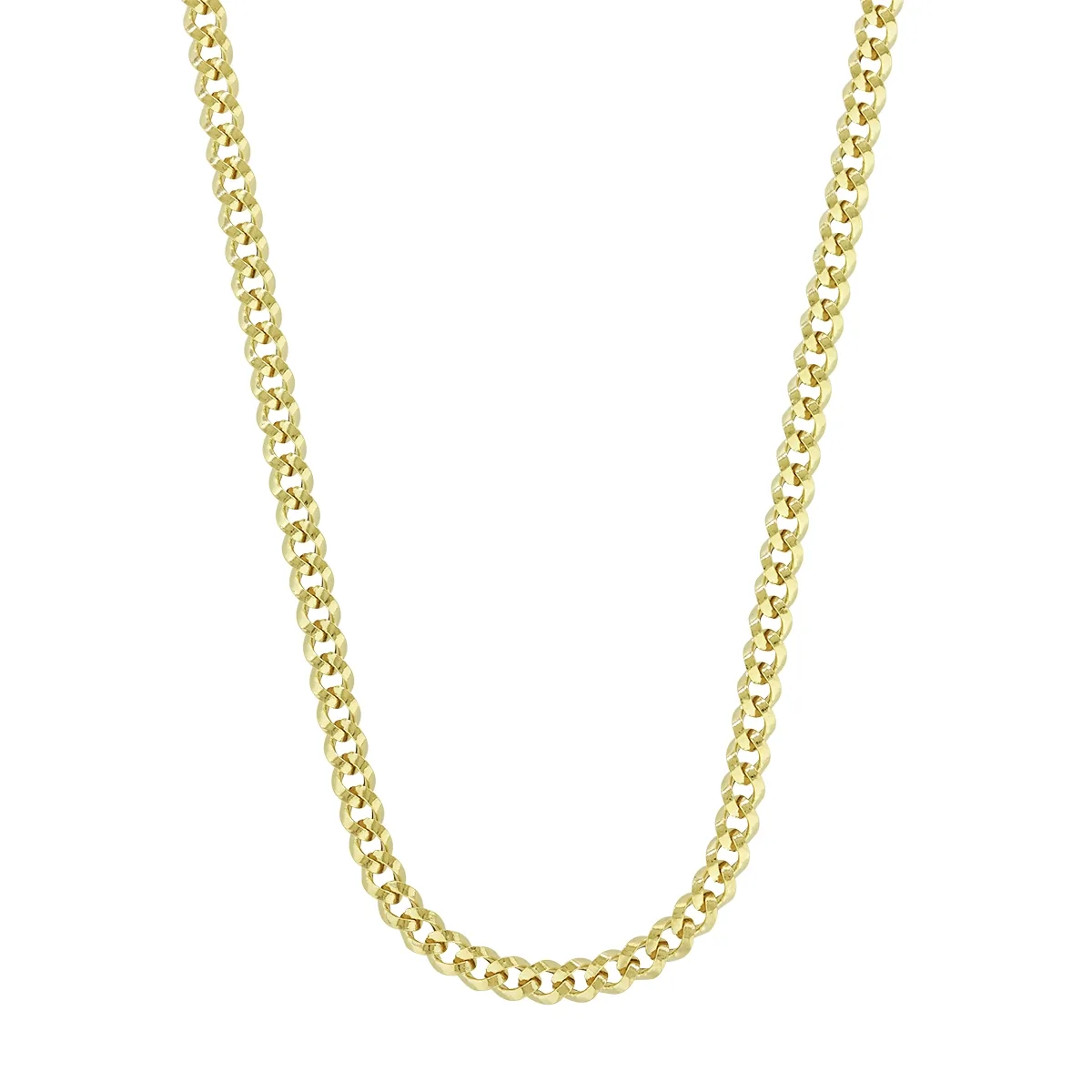 Cadena en oro amarillo de 18 Kilates, Grumette, 60 cm. de largo, 4.50 mm. de ancho