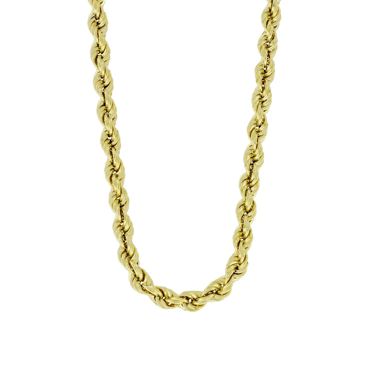 Cadena en oro amarillo de 18 Kilates, Cordon, 60 cm. de largo, 6 mm. de ancho