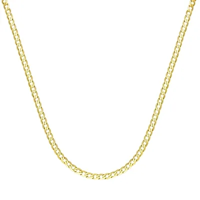 Cadena en oro amarillo de 18 Kilates, Grumette, 60 cm. de largo, 2 mm. de ancho