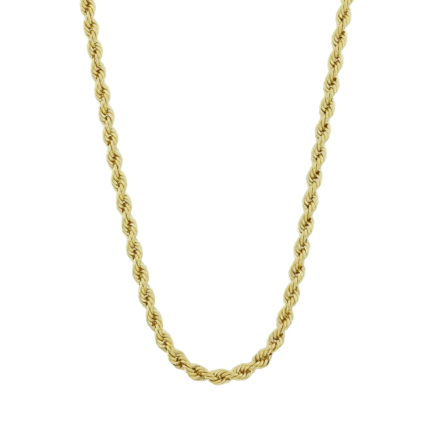 Cadena en oro amarillo de 18 Kilates, Cordon, 50 cm. de largo, 3.50 mm. de ancho