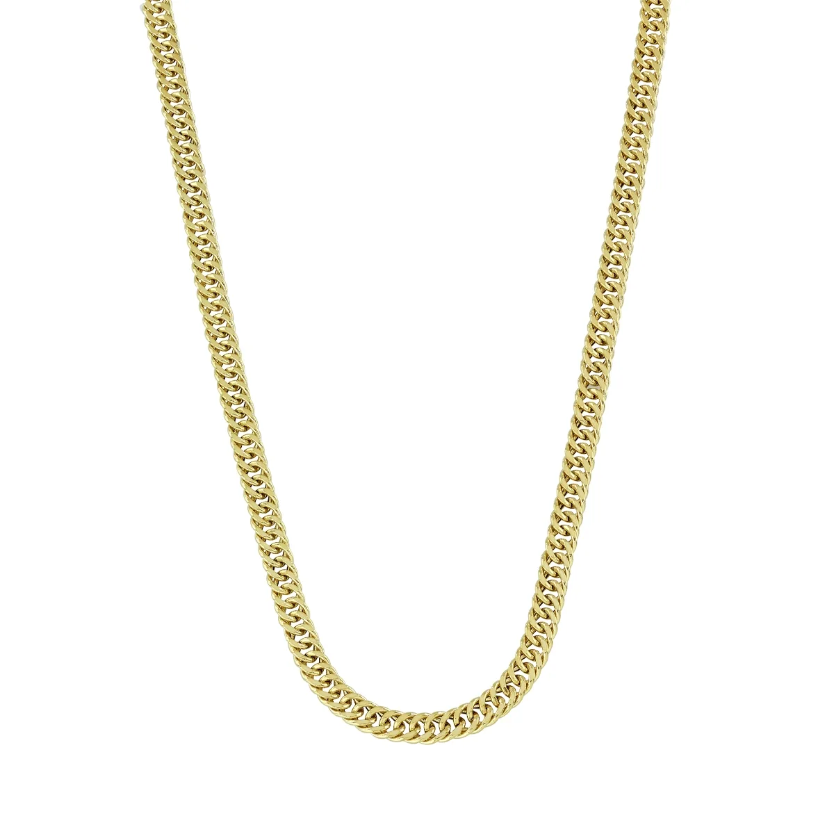 Cadena en oro amarillo de 18 Kilates, Grumette, 50 cm. de largo, 4 mm. de ancho