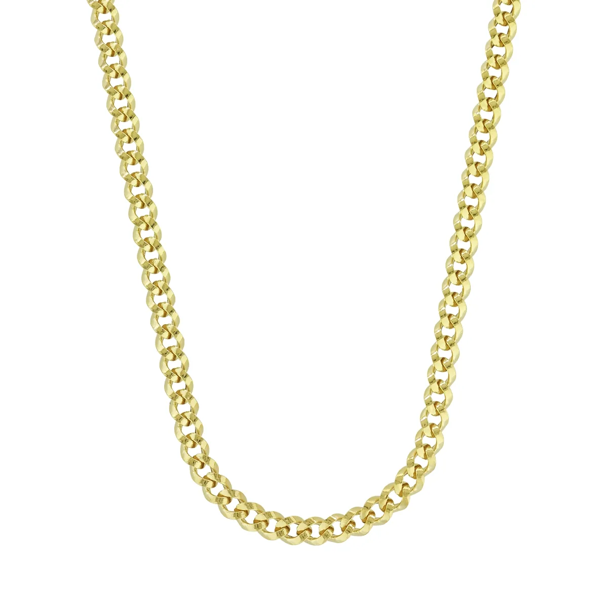 Cadena en oro amarillo de 18 Kilates, Grumette, 50 cm. de largo, 4.50 mm. de ancho