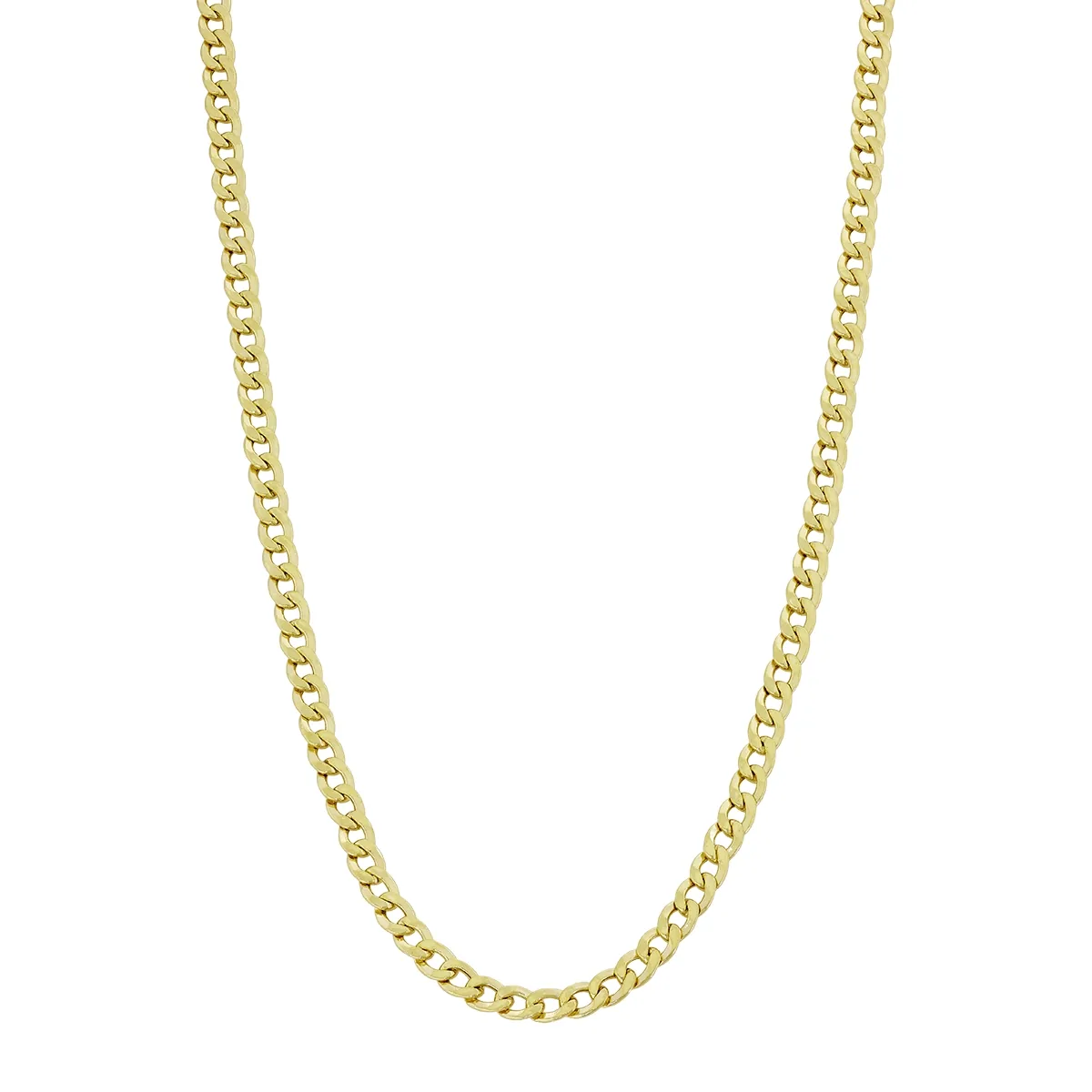 Cadena en oro amarillo de 18 Kilates, Grumette, 60 cm. de largo, 2.50 mm. de ancho