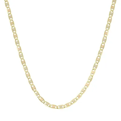 Cadena en oro amarillo de 18 Kilates, Ancla, 60 cm. de largo, 2 mm. de ancho