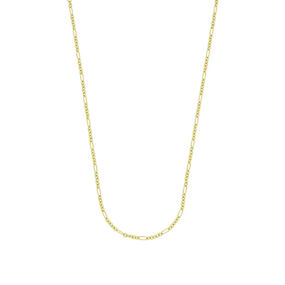 Cadena en oro amarillo de 18 Kilates, 45 cm. de largo, 1.50 mm. de ancho