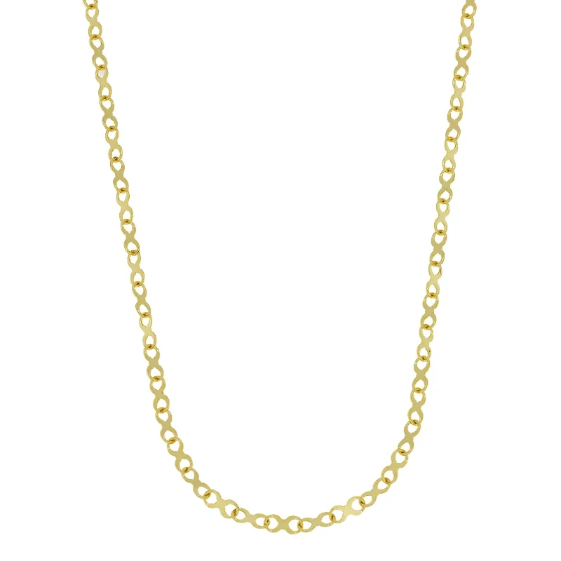 Cadena en oro amarillo de 18 Kilates, 45 cm. de largo, 1.50 mm. de ancho