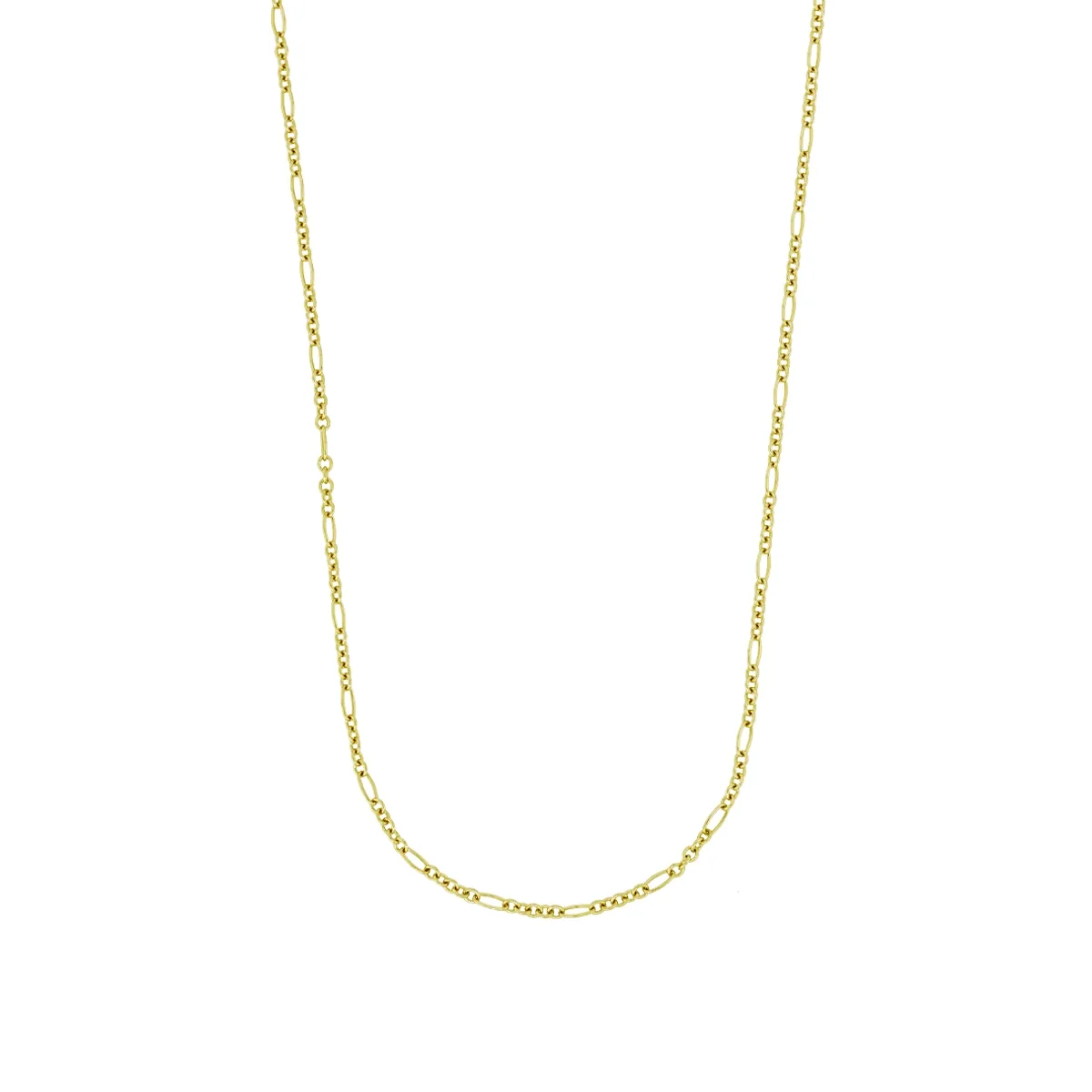 Cadena en oro amarillo de 18 Kilates, 45 cm. de largo, 1 mm. de ancho