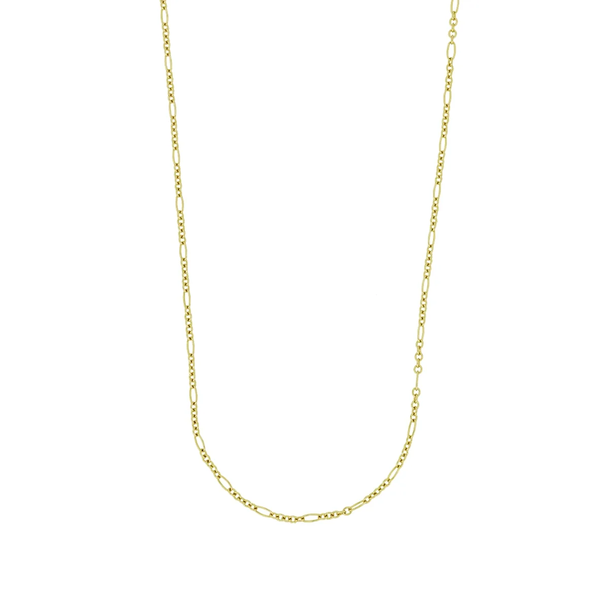 Cadena en oro amarillo de 18 Kilates, 40 cm. de largo, 1 mm. de ancho