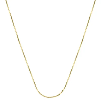 Cadena en oro amarillo de 18 Kilates, Veneciana, 50 cm. de largo, 0.70 mm. de ancho