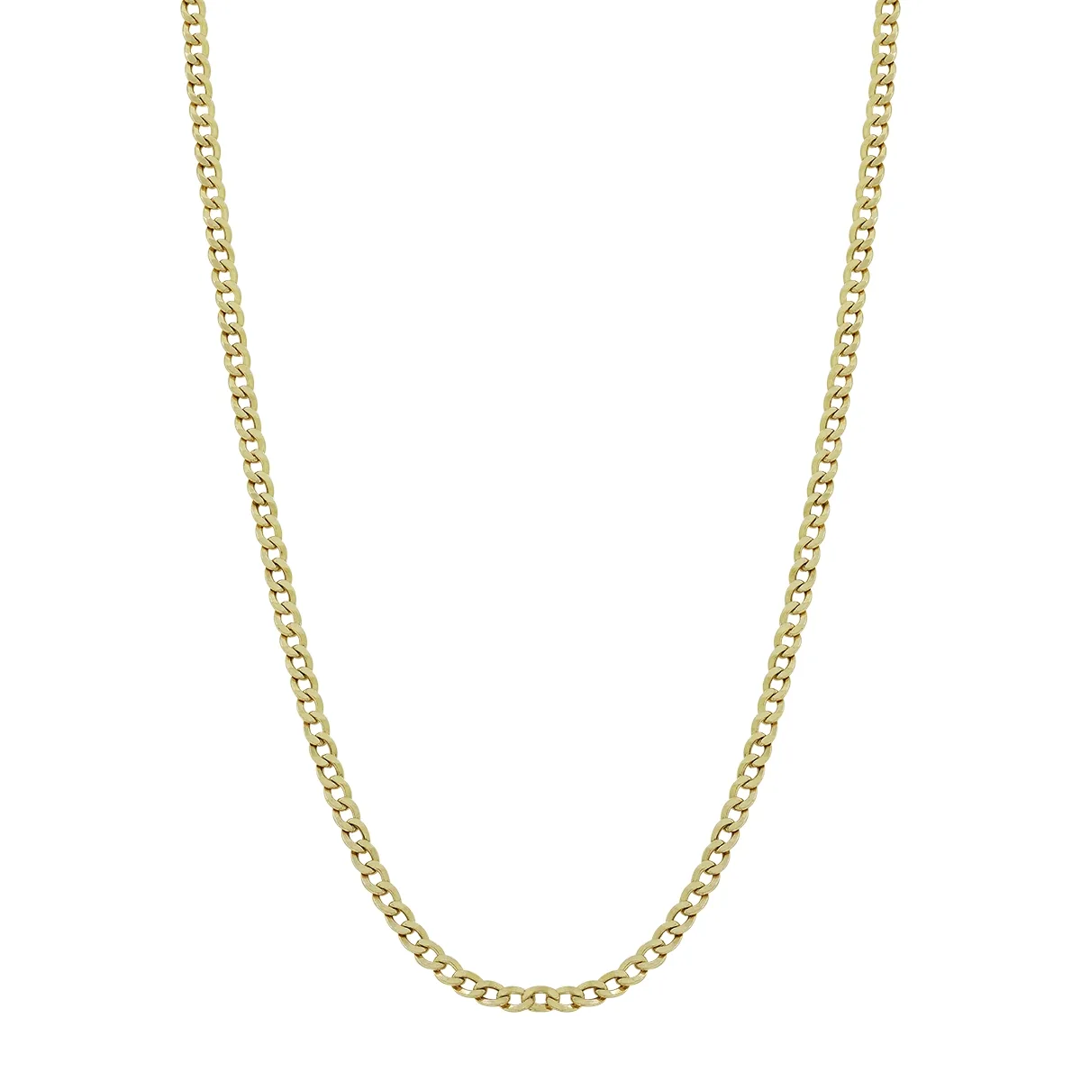 Cadena en oro amarillo de 18 Kilates, Grumette, 60 cm. de largo, 2.50 mm. de ancho