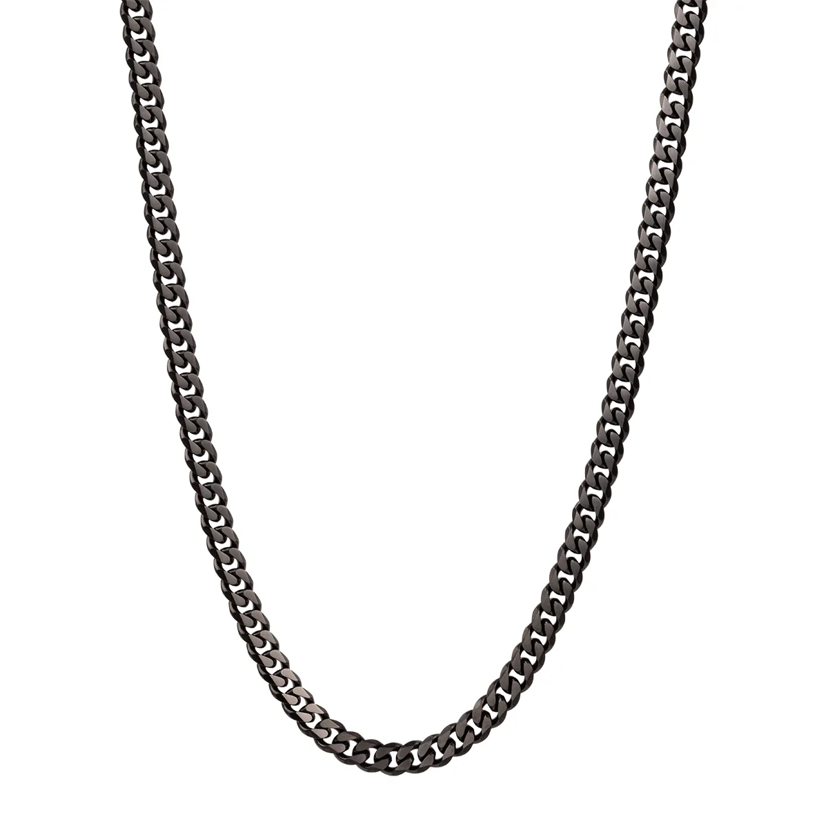 Cadena en acero, Grumette, 50 cm. de largo, 8 mm. de ancho, de la coleccion Forza