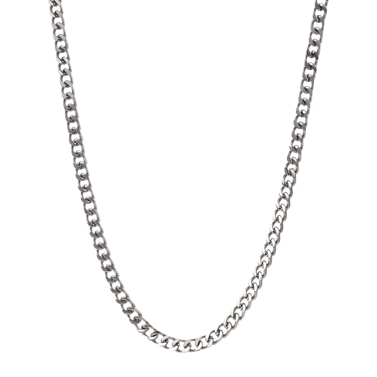 Cadena en acero, Grumette, 50 cm. de largo, 6.50 mm. de ancho, de la coleccion Forza