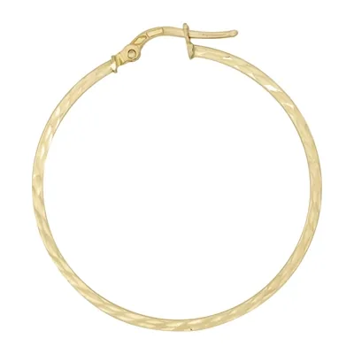 Candongas oro tono amarillo 18k, con visos, liso