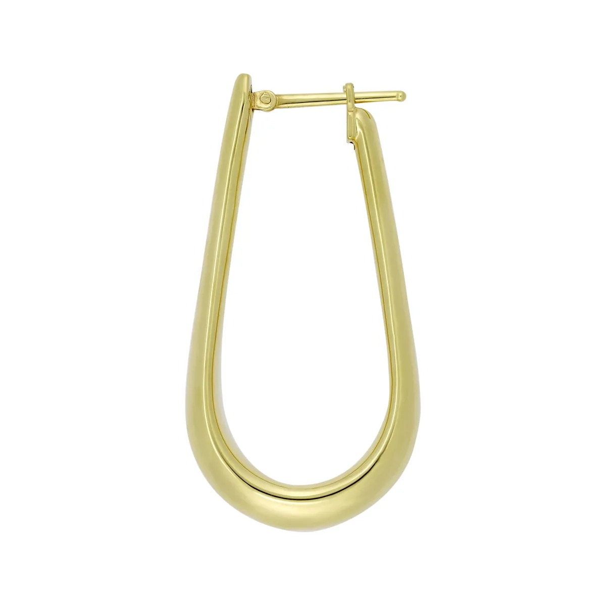 Candongas en oro amarillo de 18 Kilates, Degrade, 2.50 mm. de ancho