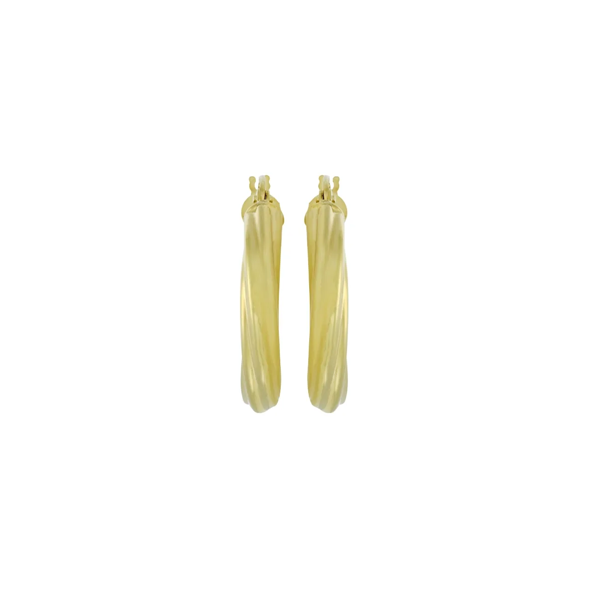 Candongas oro tono amarillo 18k, oro tono amarillo 18k, liso, 22.00 mm de ancho