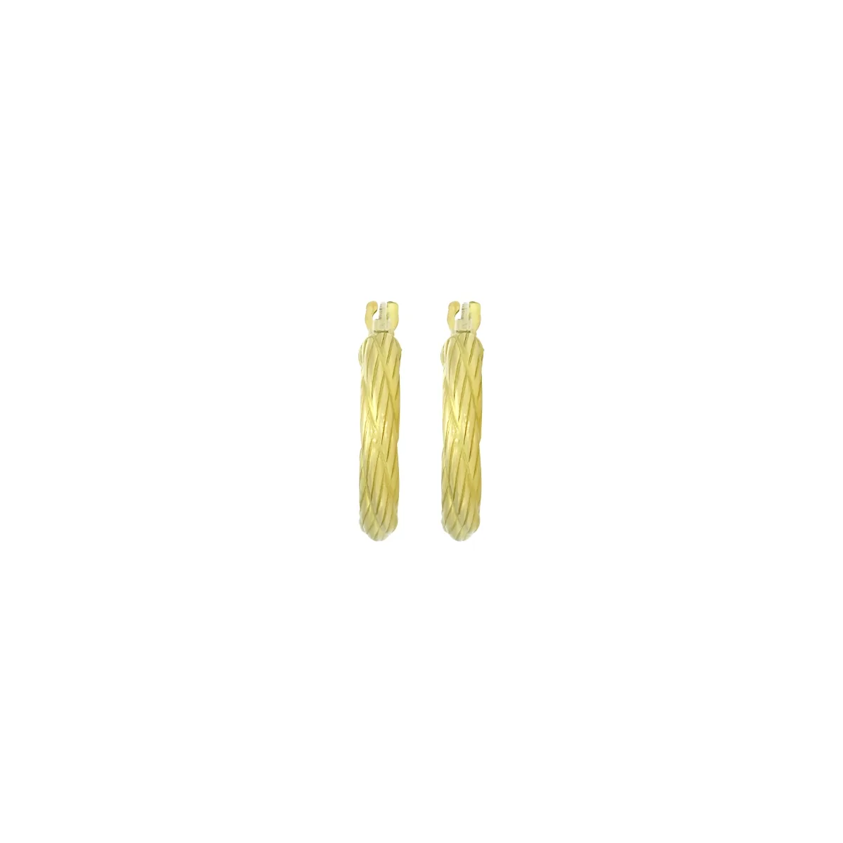 Candongas oro tono amarillo 18k