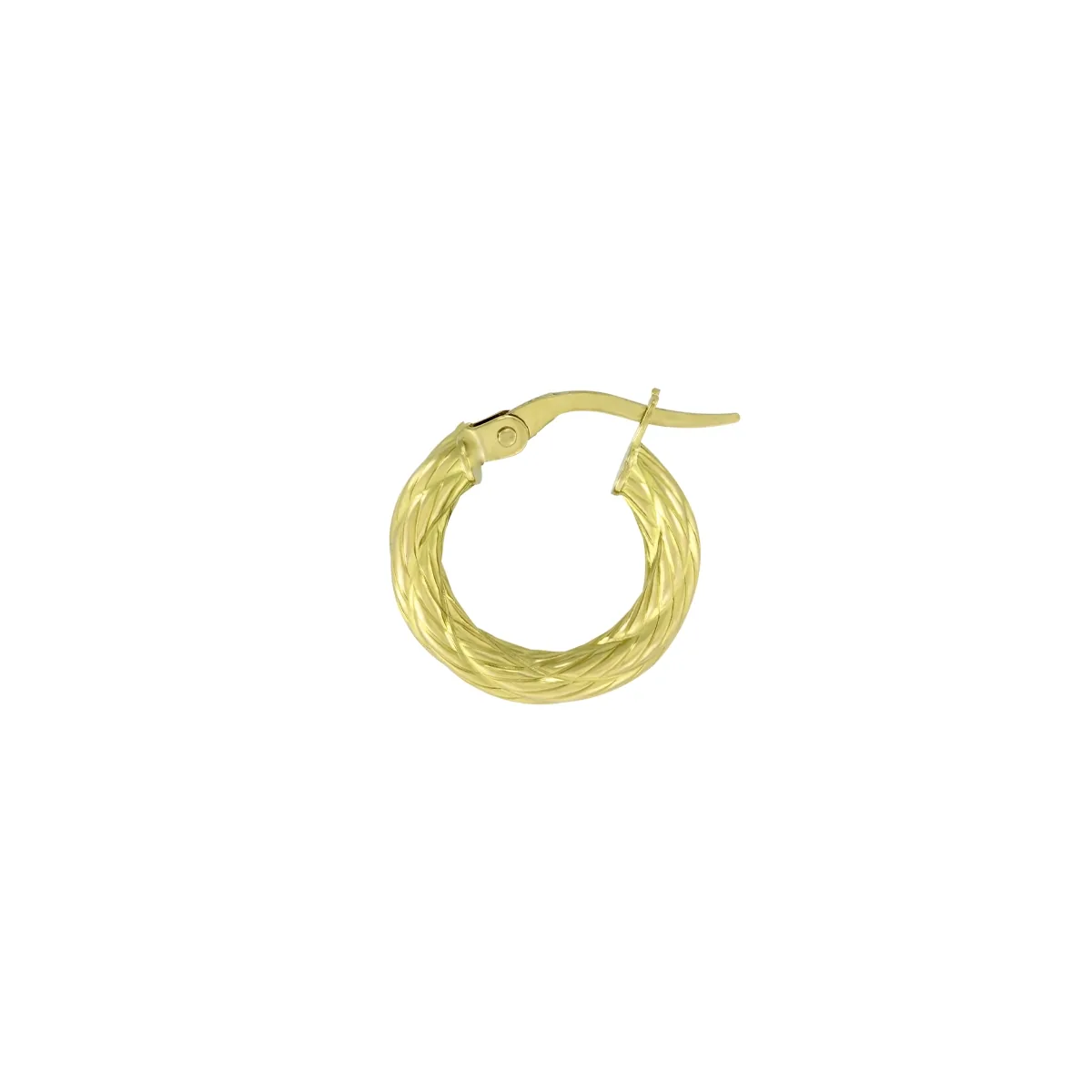 Candongas oro tono amarillo 18k