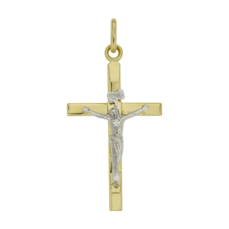 Cristo en oro de 18 Kilates, Abombado