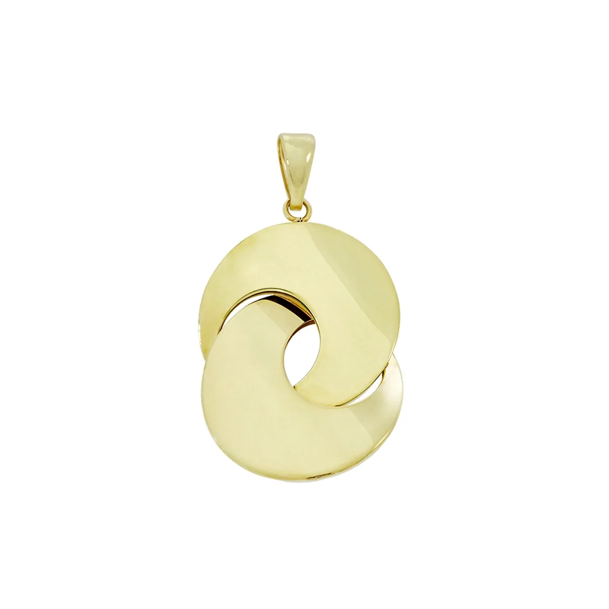 Dije en oro amarillo de 18 Kilates, Figuras geométricas