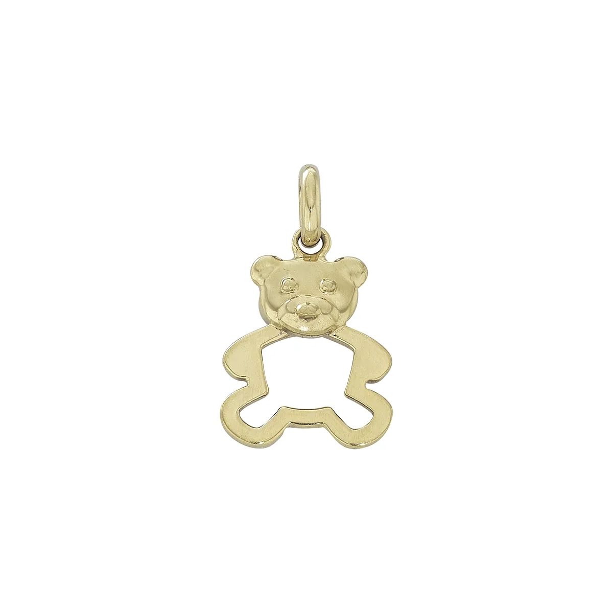 Dije de oso en oro amarillo de 18 Kilates